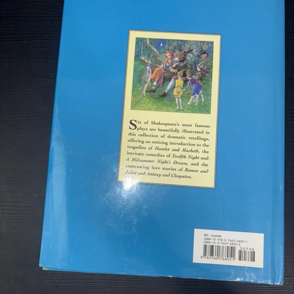 Stories From Shakespeare: Retold by Nicola Baxter, **LIKE NEW** - Hardcover